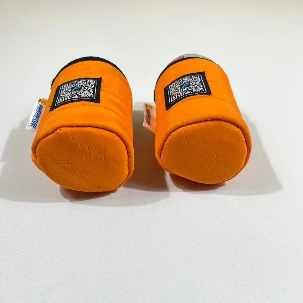 Progressive Can Cozy UnisexOrange Puffer Quilted Insulated 2pc Set